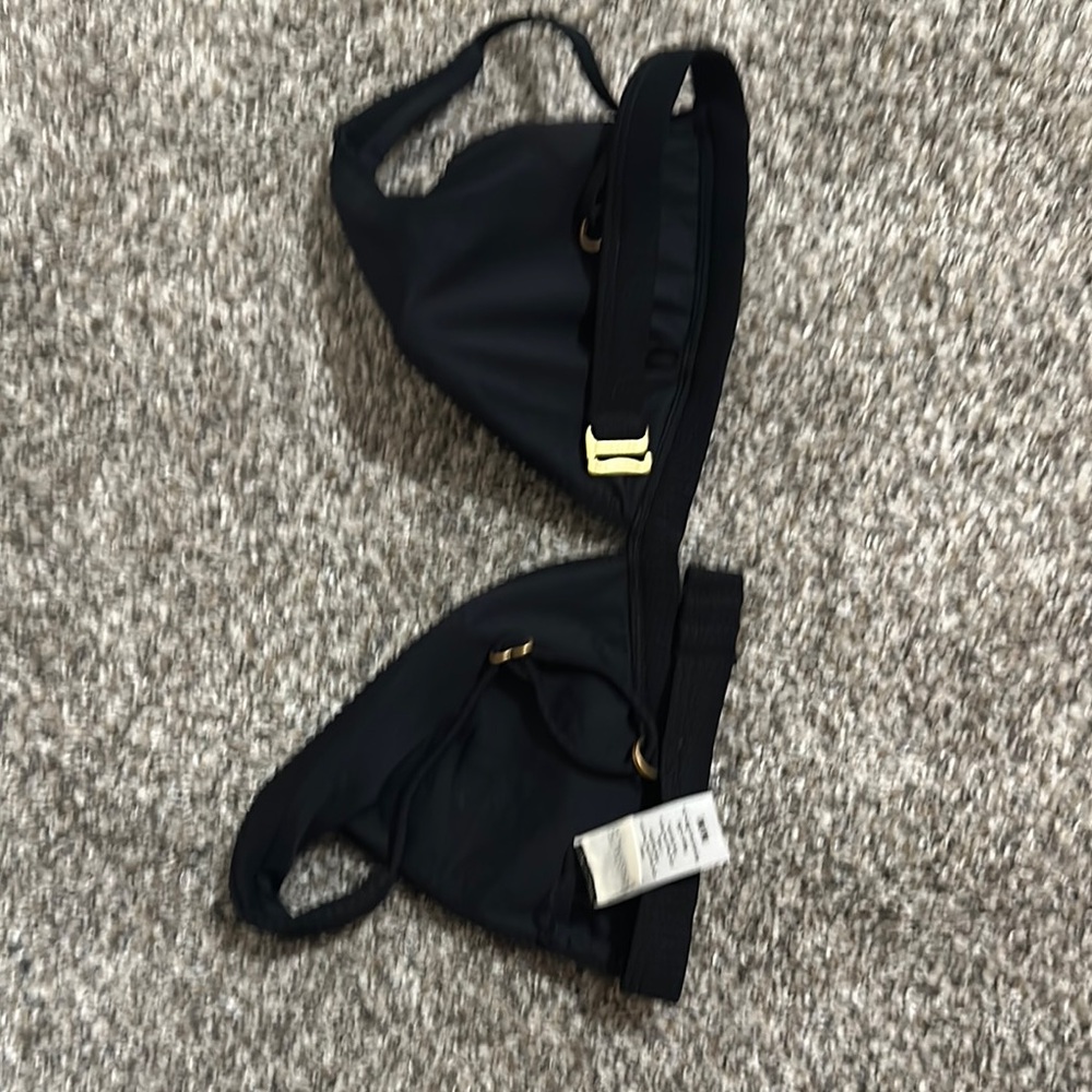 L*Space Black Bikini Top - Picture 2 of 2